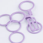 DTM Purple 15mm Metal Bra Hooks , Swimsuit Bra Hooks