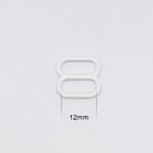 12mm Bra Strap Accessory , Bra Adjustment Rings Metal With Nylon Coated