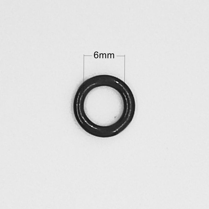 OEM ODM 6mm Black Metal Bra Strap Adjuster Slider