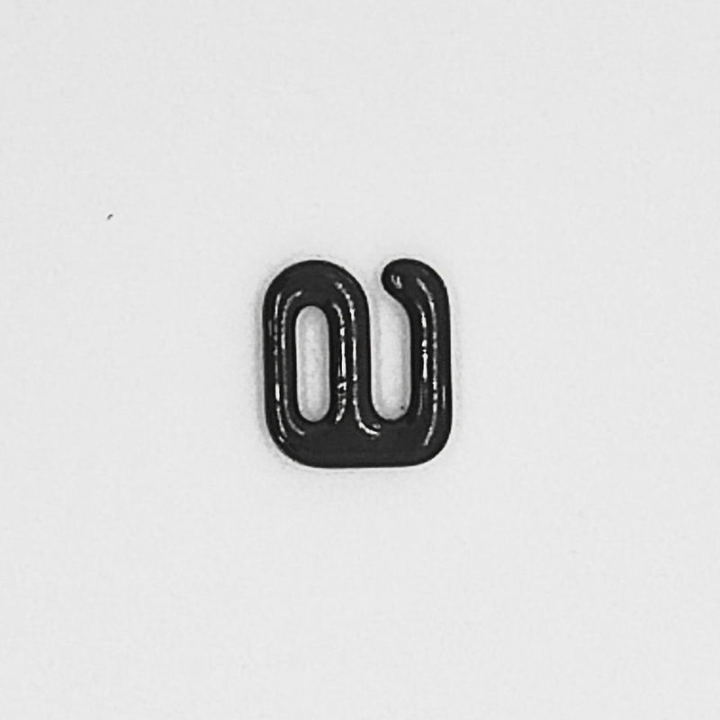 Oeko-Tex 100 5mm Metal Bra Hooks And Slides 9 Shape