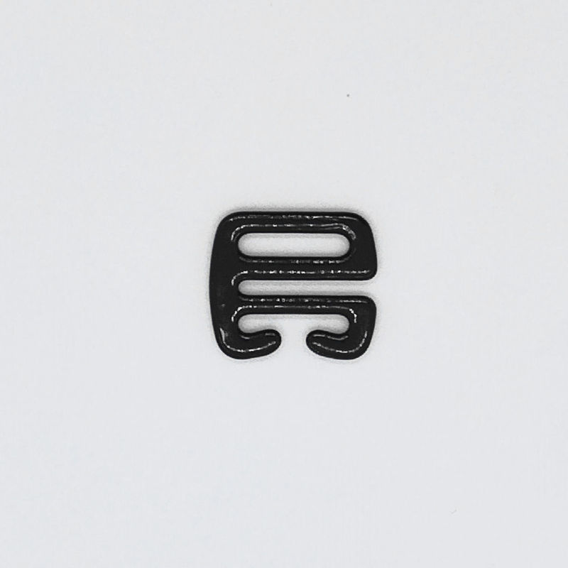 10mm Nylon Coated Metal Bra Hooks Lingerie Accessories
