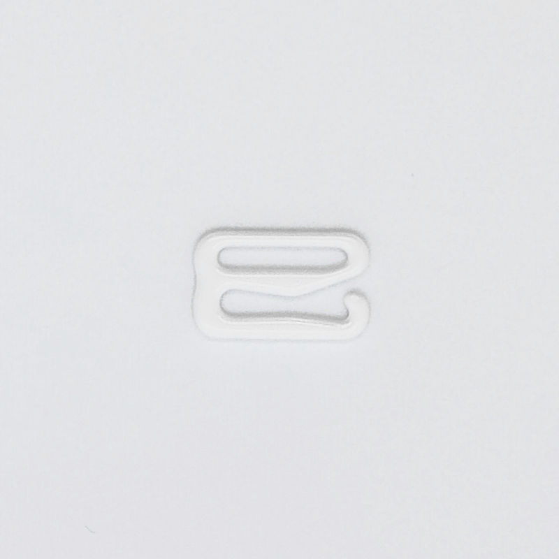 Great Hardness 12mm Bra Strap Hook Adjuster Nylon Coated With Metal Inside